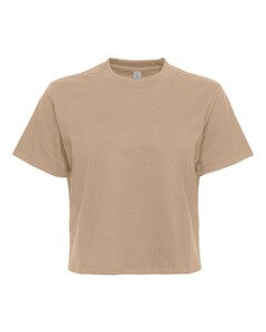 Next Level Apparel 7610 Brown-Women's Heavyweight Boxy T-Shirt Brown