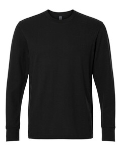 Next Level Apparel 8211 Black-Unisex Ideal Thermal Long Sleeve T-Shirt Black
