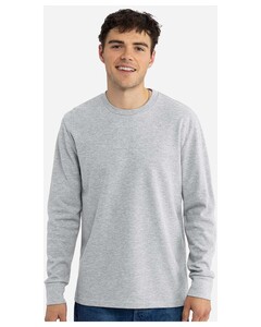 Next Level Apparel 8211 Gray-Unisex Ideal Thermal Long Sleeve T-Shirt Gray