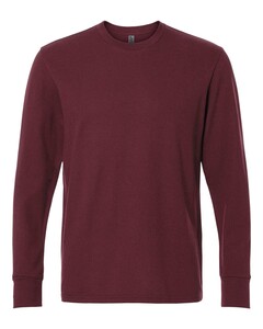 Next Level Apparel 8211 Maroon-Unisex Ideal Thermal Long Sleeve T-Shirt Maroon