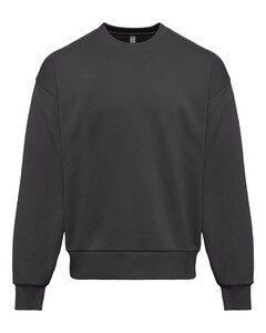 Heavyweight Crewneck Sweatshirt Gray Next Level Apparel 9007 Gray