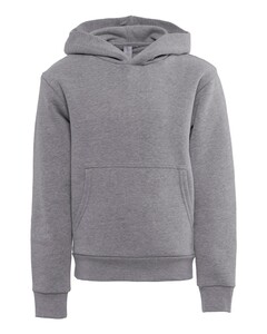 Youth Fleece Hoodie Gray Next Level Apparel 9113 Gray