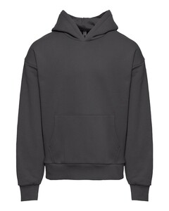 Heavyweight Fleece Hoodie Gray Next Level Apparel 9307 Gray