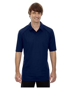 North End 88632 Black-Recycled Polyester Performance Pique Polo Black