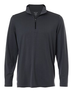 North End NE405 Gray-Men's JAQ Stretch Performance Quarter-Zip Gray