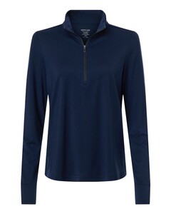 North End NE405W Navy-Women's JAQ Stretch Performance Quarter-Zip Navy