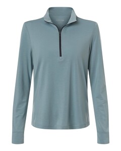 North End NE405W Blue-Women's JAQ Stretch Performance Quarter-Zip Blue
