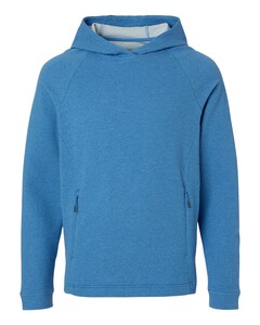 North End NE729 Blue-Men's Spirit Textured Hooded Pullover Blue