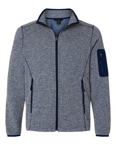 North End NE730 Navy-Men's Jasper Full-Zip Fleece Jacket Navy