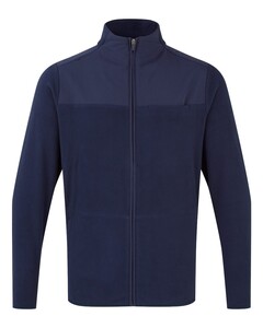 Onna NN800 Navy-Men's Agility Panelled Fleece Full-Zip Jacket Navy