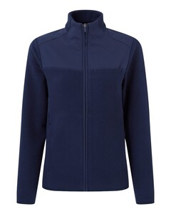 Onna NN802 Navy-Women's Agility Panelled Fleece Full-Zip Jacket Navy