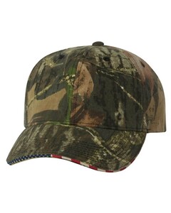Flag Camo Hat Camo Outdoor Cap USA350 Camo