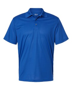 Paragon 100 Blue-Saratoga Performance Mini Mesh Sport Shirt Blue