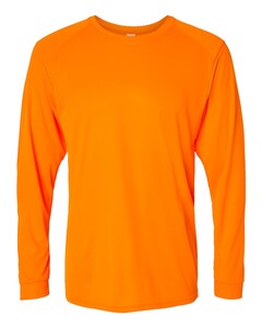 Long Islander Performance Long Sleeve T-Shirt Orange Paragon 210 Orange