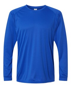 Paragon 210 Blue-Long Islander Performance Long Sleeve T-Shirt Blue