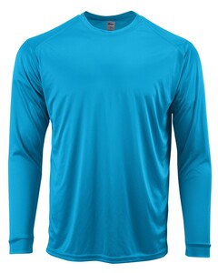 Long Islander Performance Long Sleeve T-Shirt Blue-Green Paragon 210 Blue-Green