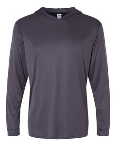 Bahama Performance Hooded Long Sleeve T-Shirt Gray Paragon 220 Gray