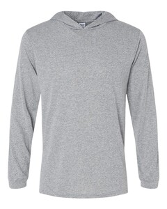 Paragon 220 Gray-Bahama Performance Hooded Long Sleeve T-Shirt Gray