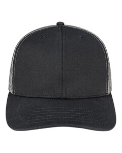 Pukka 6101M Black-Charter Six-Panel Cap Black