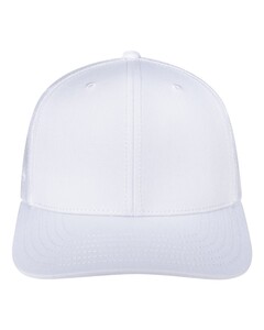 Pukka 6101M White-Charter Six-Panel Cap White