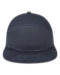 Pukka 7001P Navy-Tradesman Hybrid Six-Panel Cap Navy