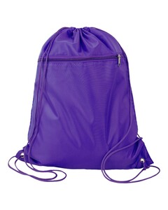 Polyester Cinchpack Purple Q-Tees Q135200 Purple