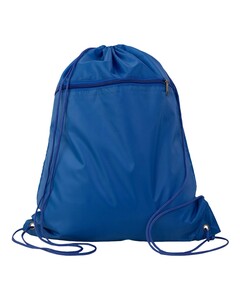 Q-Tees Q135200 Blue-Polyester Cinchpack Blue