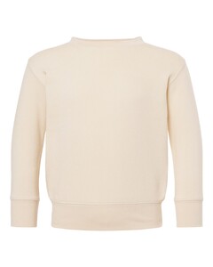 Rabbit Skins 3317 Natural-Toddler Fleece Crewneck Sweatshirt Natural