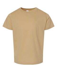 Rabbit Skins 3321 Brown-Fine Jersey Toddler T-Shirt Brown