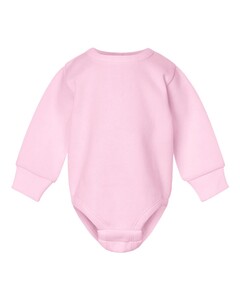 Rabbit Skins 3421 Pink-Infant Fleece Bodysuit Pink