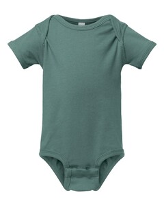 Rabbit Skins 4424 Blue-Green-Fine Jersey Infant Lap Shoulder Onesie Blue-Green