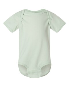 Rabbit Skins 4424 Green-Fine Jersey Infant Lap Shoulder Onesie Green