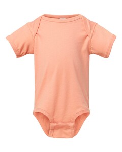 Rabbit Skins 4424 Pink-Fine Jersey Infant Lap Shoulder Onesie Pink