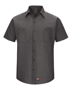 Red Kap SX20 Gray-Men's Mimix™ Short Sleeve Work Shirt Gray