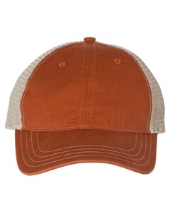 Garment-Washed Trucker Hat Orange Richardson 111 Orange