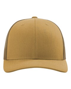 Richardson 112 Yellow-Adjustable Snapback Trucker Hat Yellow