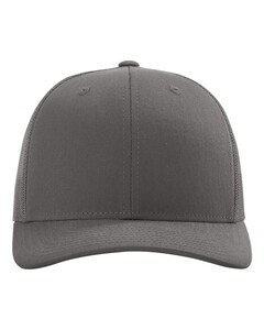 Richardson 112 Gray-Adjustable Snapback Trucker Hat Gray