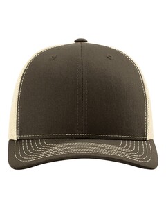 Adjustable Snapback Trucker Hat Brown Richardson 112 Brown