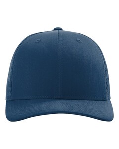 Richardson 112 Blue-Adjustable Snapback Trucker Hat Blue
