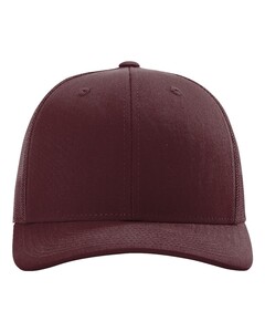 Richardson 112 Maroon-Adjustable Snapback Trucker Hat Maroon