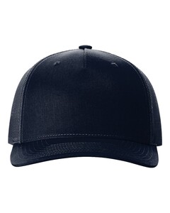 5 Panel Trucker Hat Navy Richardson 112FP Navy