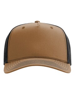 Richardson 112FPC Brown-Five-Panel Champ Trucker Cap Brown