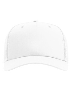 Richardson 112FPC White-Five-Panel Champ Trucker Cap White
