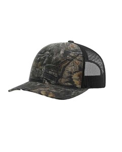 Richardson 112P Camo-Patterned Trucker Hat Camo