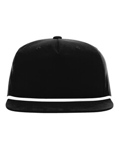Richardson 256 Black-Umpqua Snapback Rope Hat Black