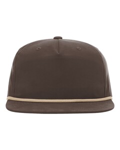 Richardson 256 Brown-Umpqua Snapback Rope Hat Brown