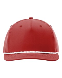 Five Panel Classic Rope Hat Red Richardson 258 Red