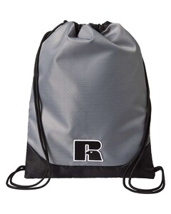Russell Athletic UB84UCS Gray-Lay-Up Carrysack Drawstring Bag Gray