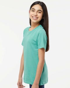 Youth Organic Cotton T-Shirt Blue-Green SoftShirts 402 Blue-Green