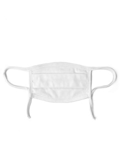Maverick Youth 2-Ply Face Mask w/ Adjustable Straps White Sportsman MAV25Y White